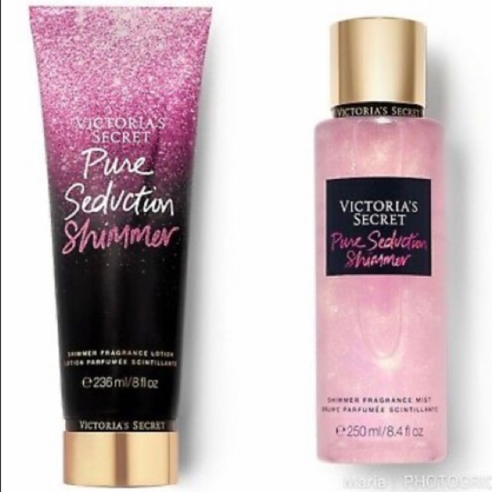 Brand New Pure Seduction SHIMMER Set